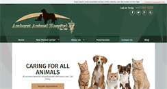 Desktop Screenshot of amherstanimal.com
